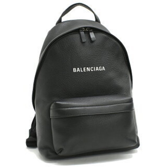 Balenciaga Backpack Black Leather - Picture 1 of 8